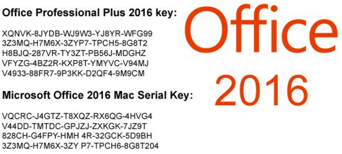 Microsoft office professional plus 2016 product key activator